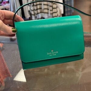 Kate Spade Kelly green Crossbody Bag